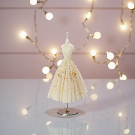 Wedding Gown Candle