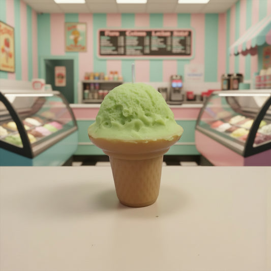 Ice-cream Cone Candle