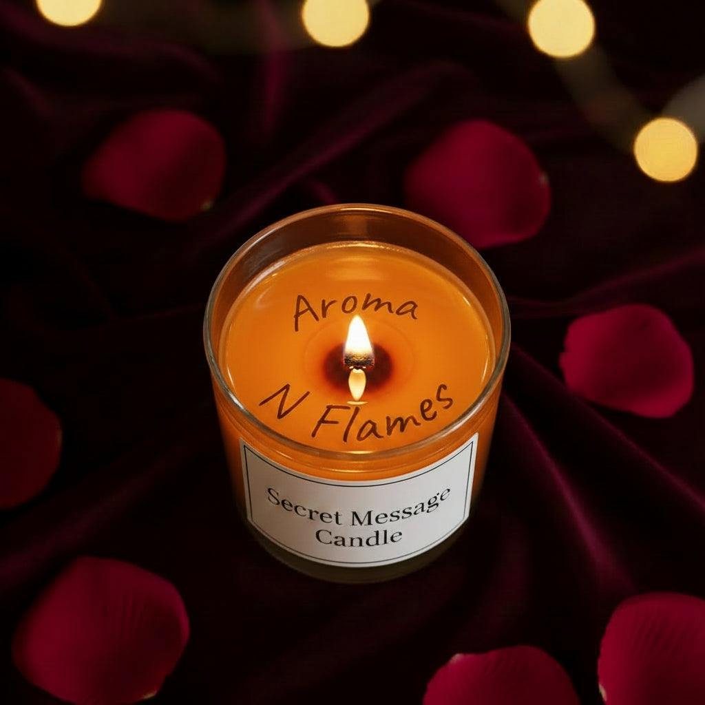 Hidden Message Candle