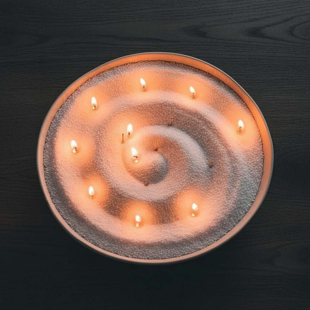 Snow Pearl Candle Wax - Reusable, Wicks Included