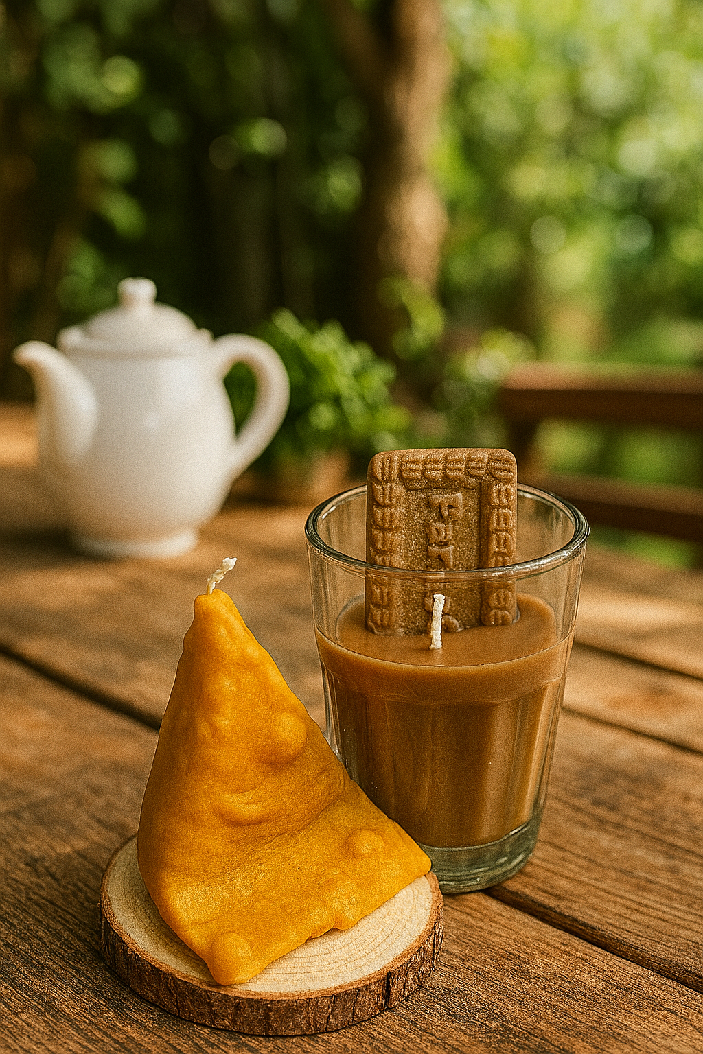 Samosa Chai Candle (Combo)
