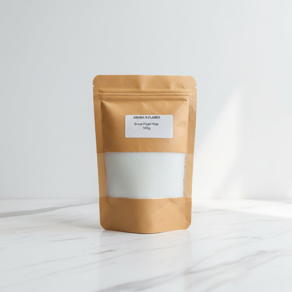 Snow Pearl Candle Wax - Reusable, Wicks Included