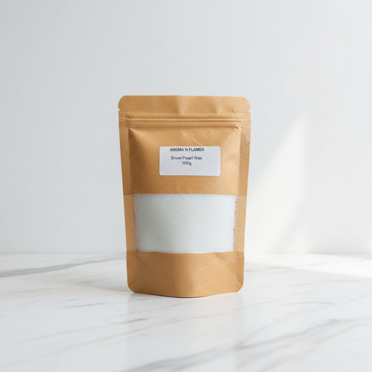 Snow Pearl Candle Wax - Reusable, Wicks Included