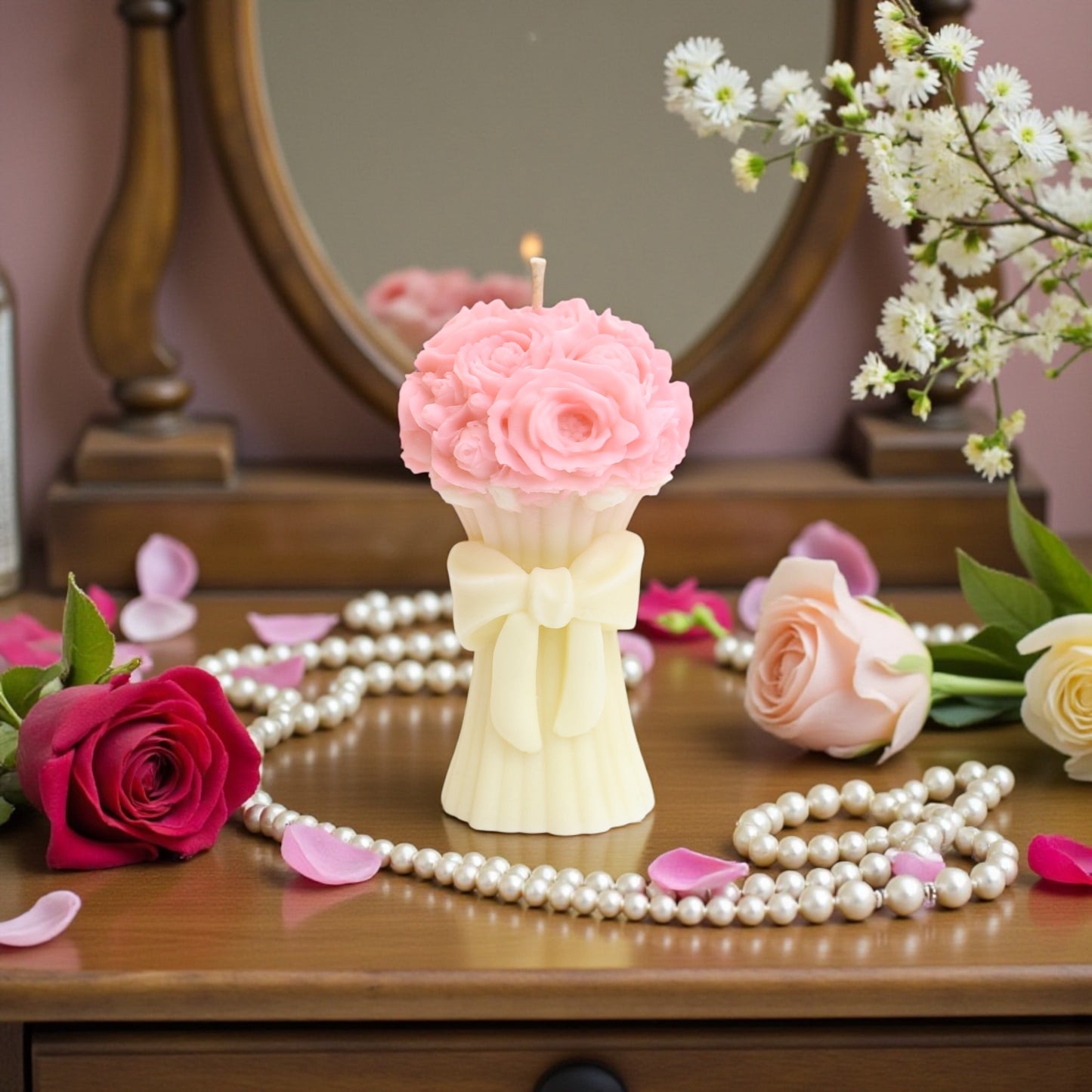 Rose Bouquet with knot