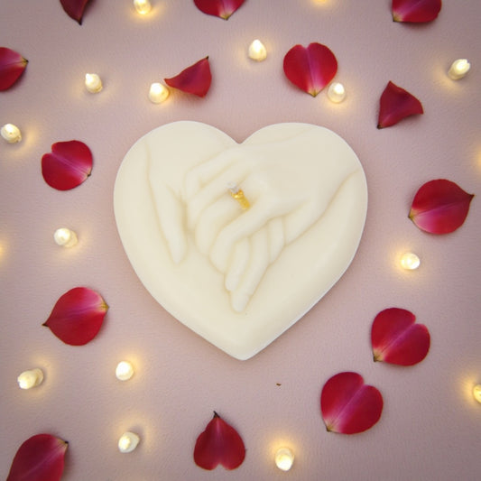 Couple Hand Candle