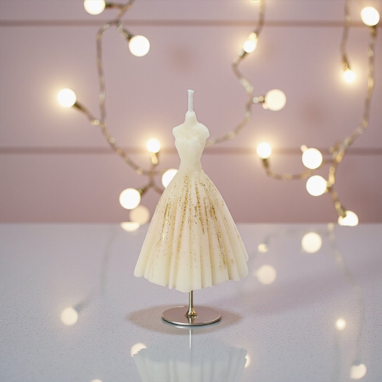 Wedding Gown Candle
