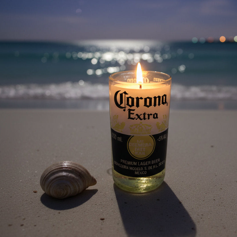 Corona Beer Candle
