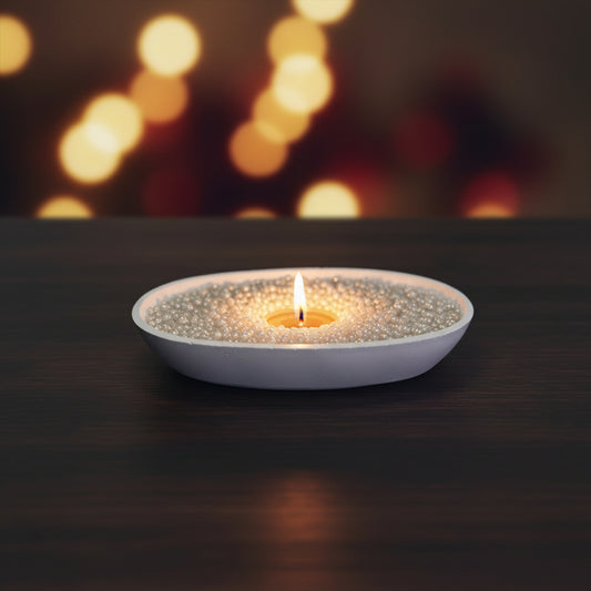 Concrete bowl - oval