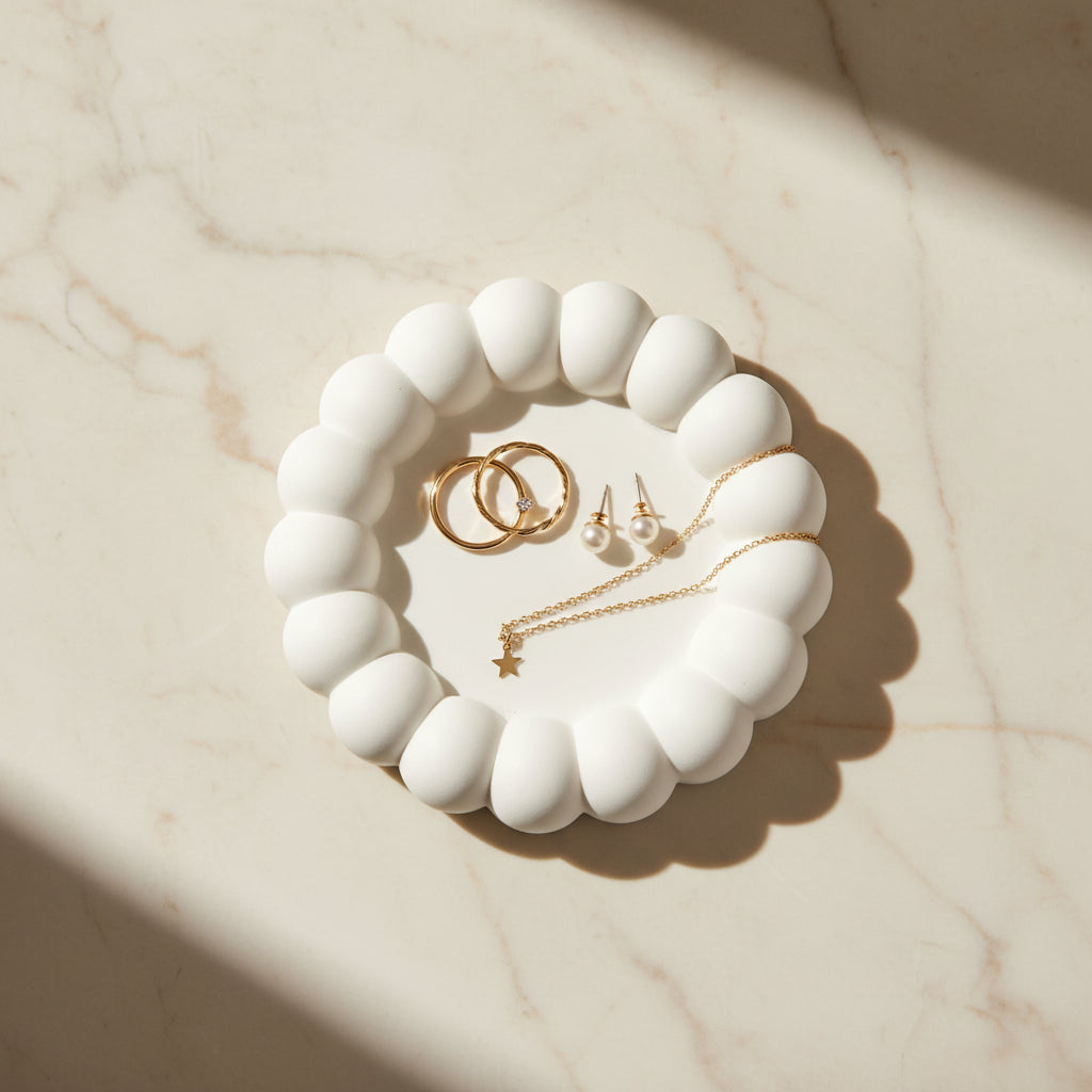 Concrete bubble tray - small