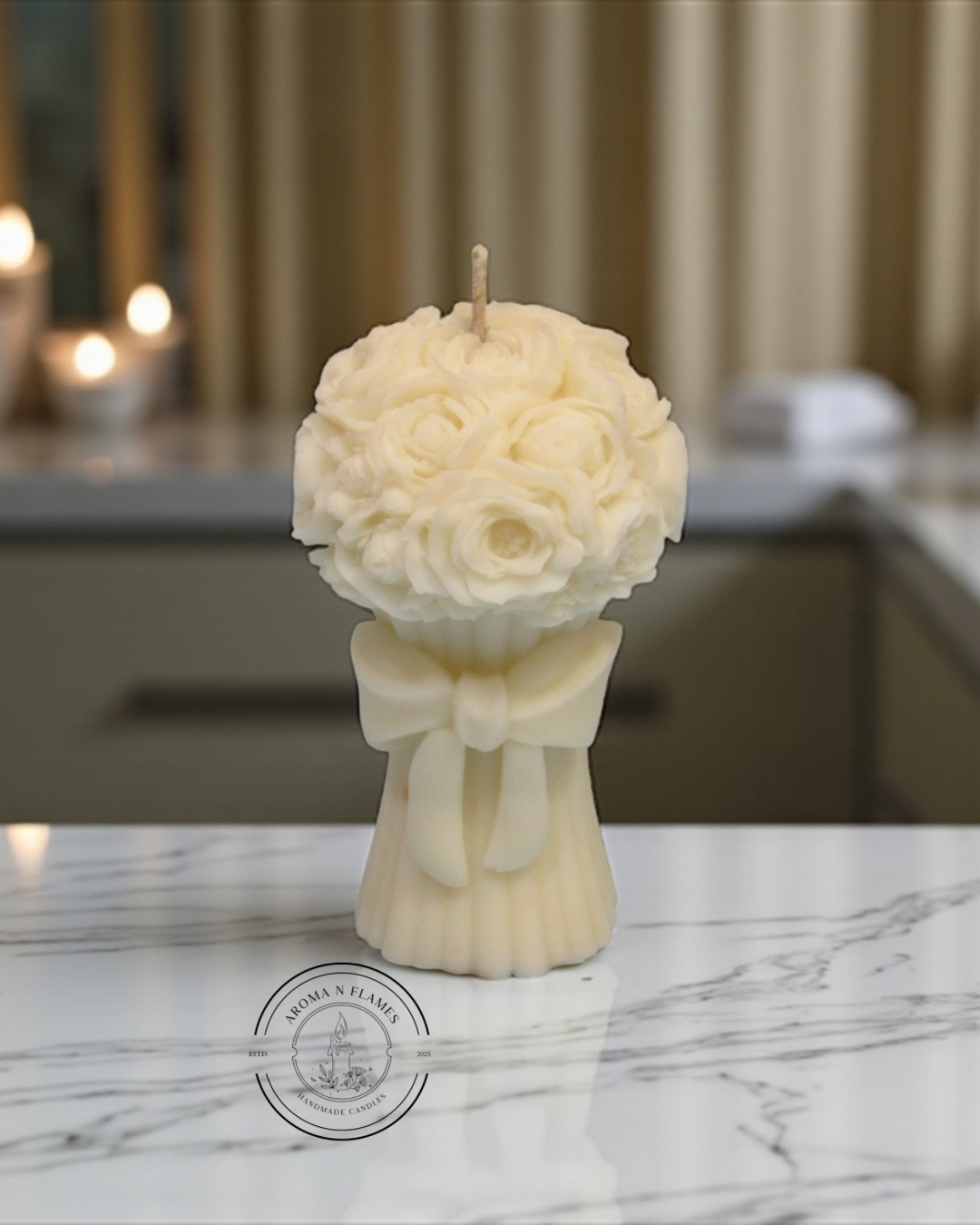 Rose Bouquet with knot