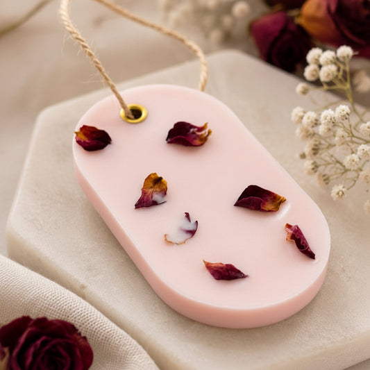 Rose Wax Sachet - Wardrobe, drawer, shoe rack hanger - Luxury Home Fragrance
